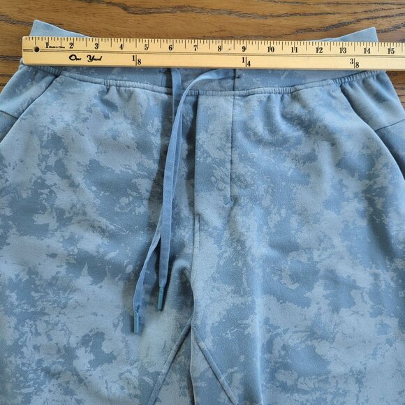 Lululemon‎ Athletica Men’s City Sweat Joggers slate Blue M Tie Dye Lounge Pants - Picture 11 of 15